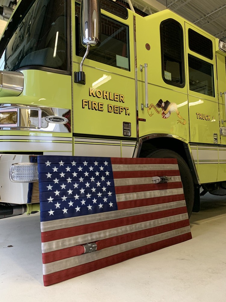 Fire Hose Flags