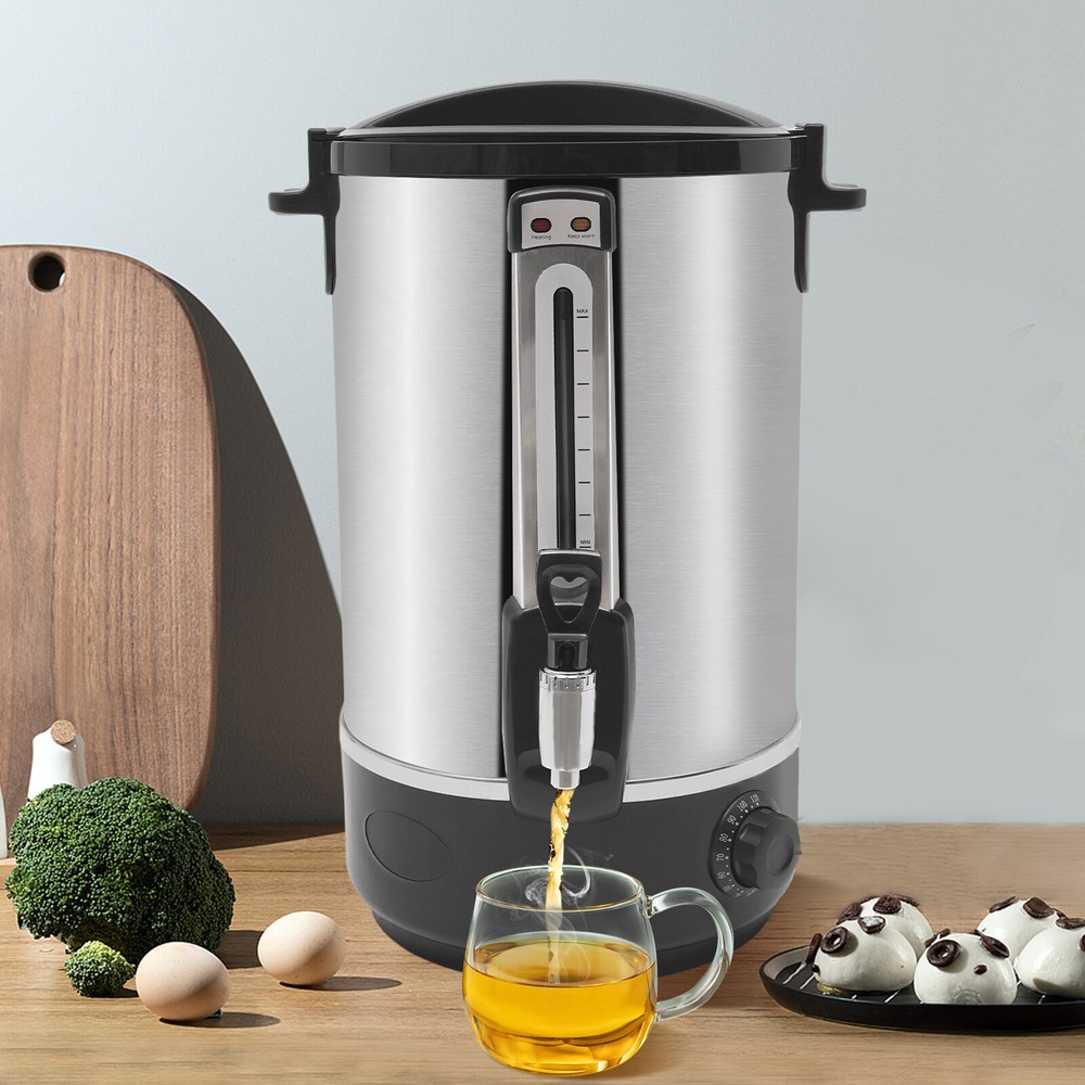 13L Commercial Hot Water Dispenser Stainless Steel Electric Hot Water Bucket