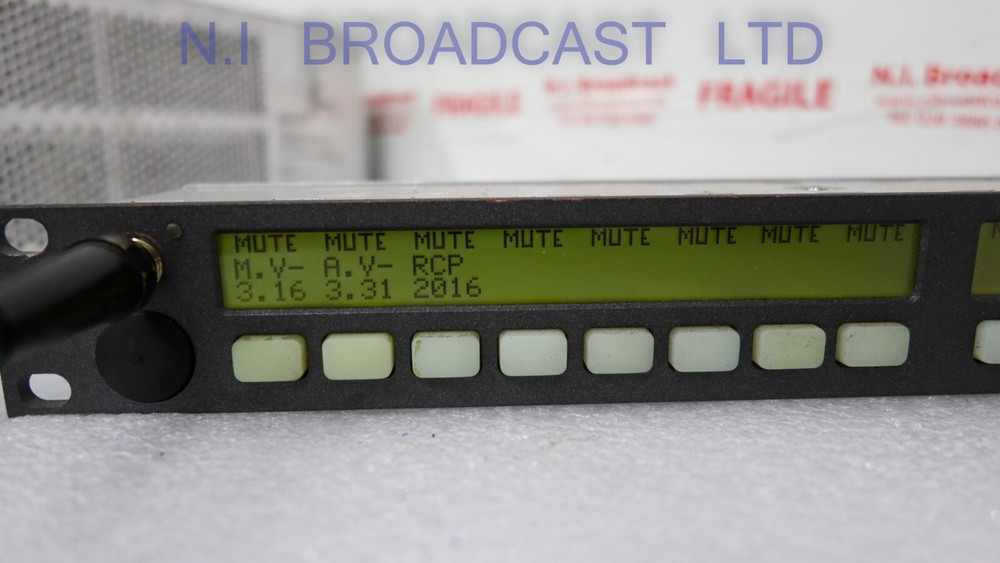 Riedel rcp-2016 Artist intercom panel with PSU Fully working,