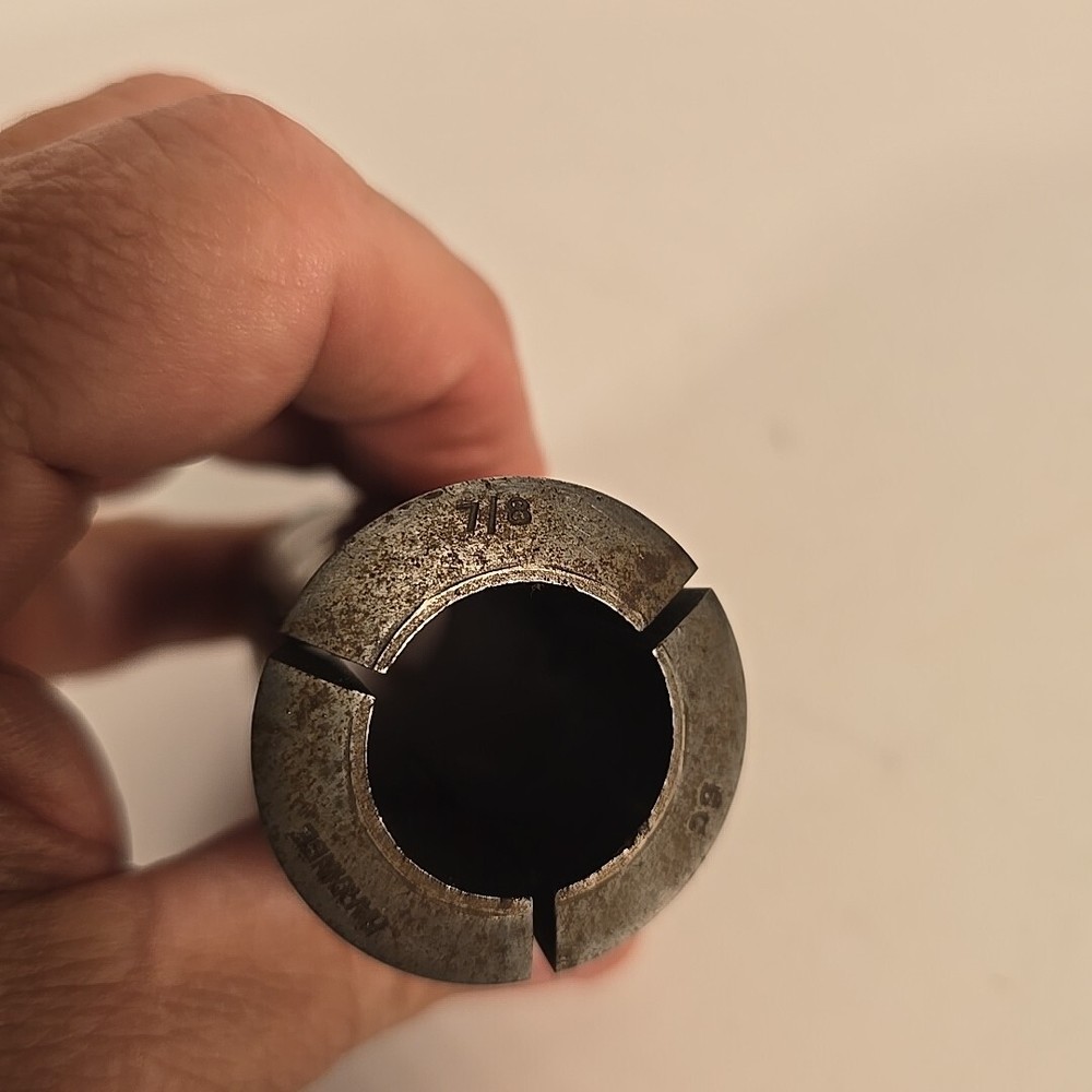 Hardinge 5C Round Collet 7/8" Internal & External Threads