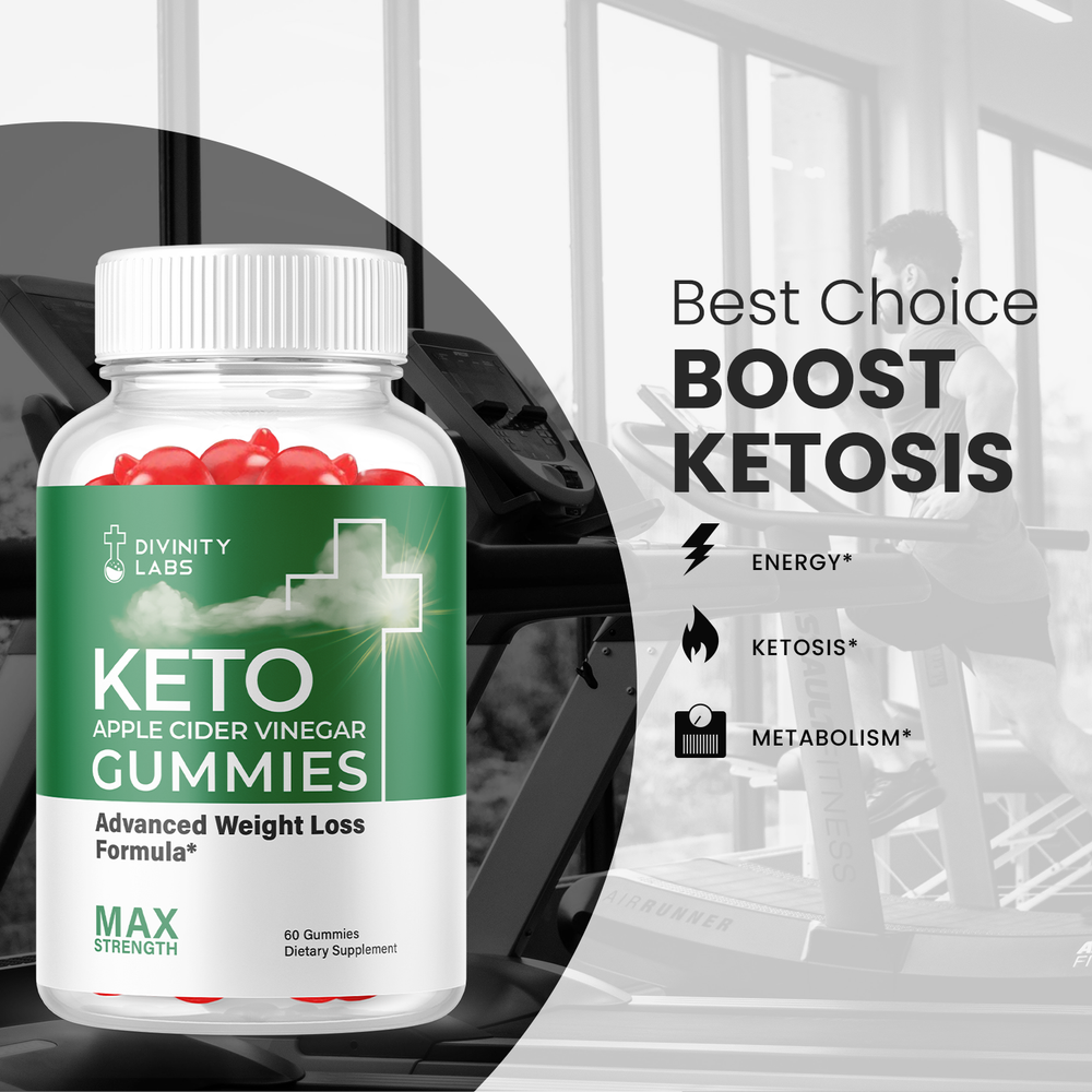 (3 Pack) Divinity Labs Keto Gummies, Divinity Labs Keto ACV (180 Gummies)