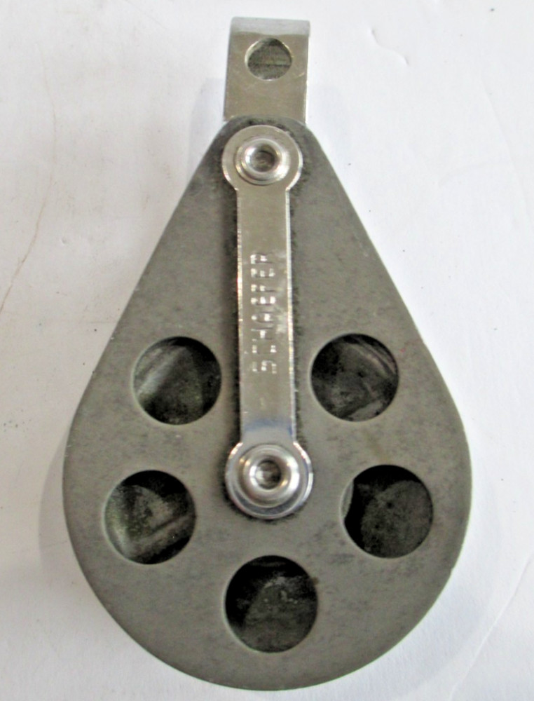 Schaefer  Single Block aluminum sheave Sailing Hardware 2 inch     03B21