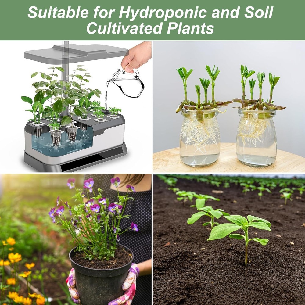 A&B Hydroponic Plant Nutrient Solution 800ml for Indoor Garden Systems
