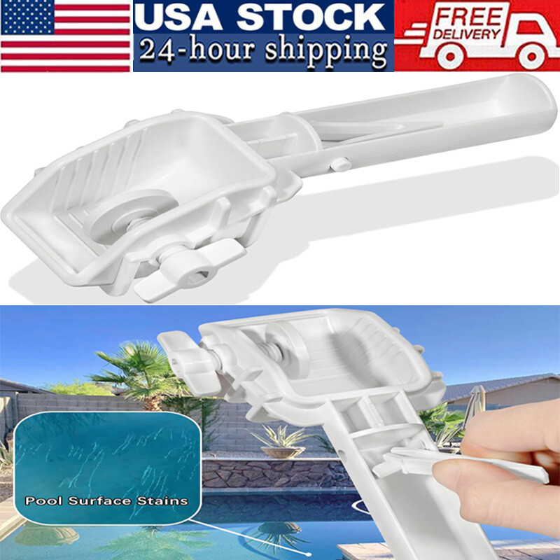 Tab Holder with EZ-Clip Handle for Swimming Pool Maintenance to Remove Stains