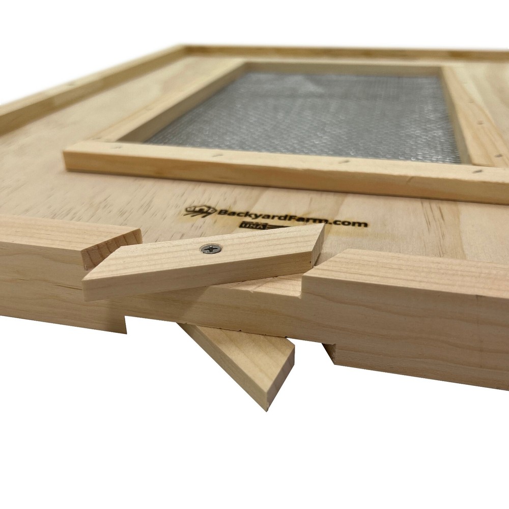 Beehive Double Screen Board Snelgrove Screenboard for Langstroth Bee Hive
