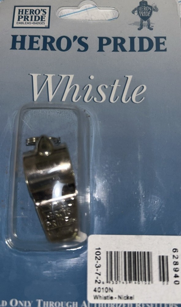 Hero's Pride Whistle Nickel 4010N