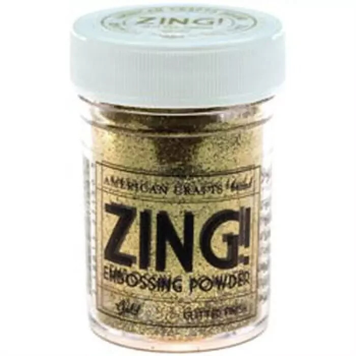 Zing Glitter Embossing Powder, Gold 27150 new
