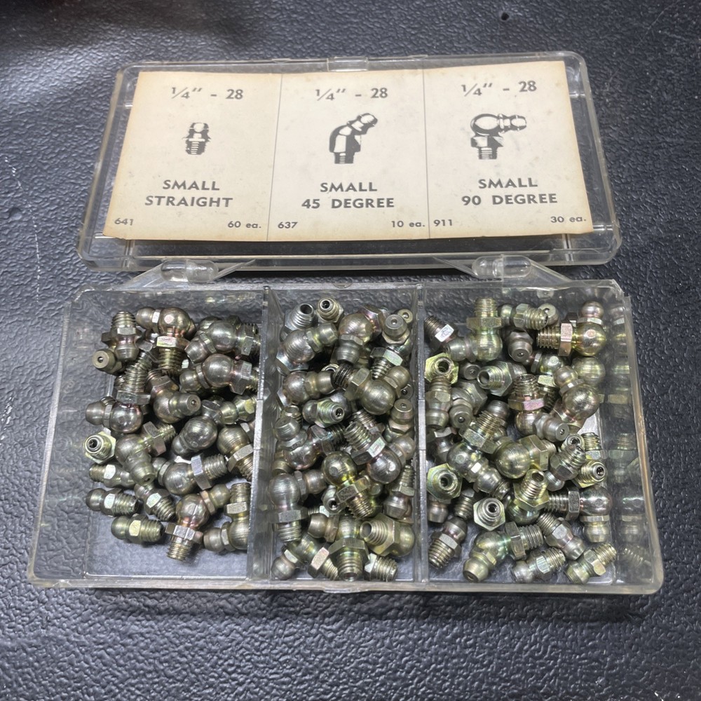 Stainless Steel Grease Fitting Set SAE