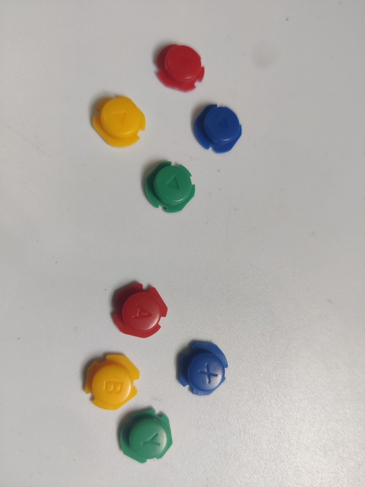 Multicolor ABXY Buttons + Directional Keys for Switch Joy-Con & OLED Version