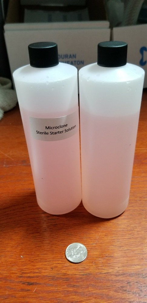 Replacement Liter Sterile Liquid Microclone Tissueponics Shortcut Tissue Culture