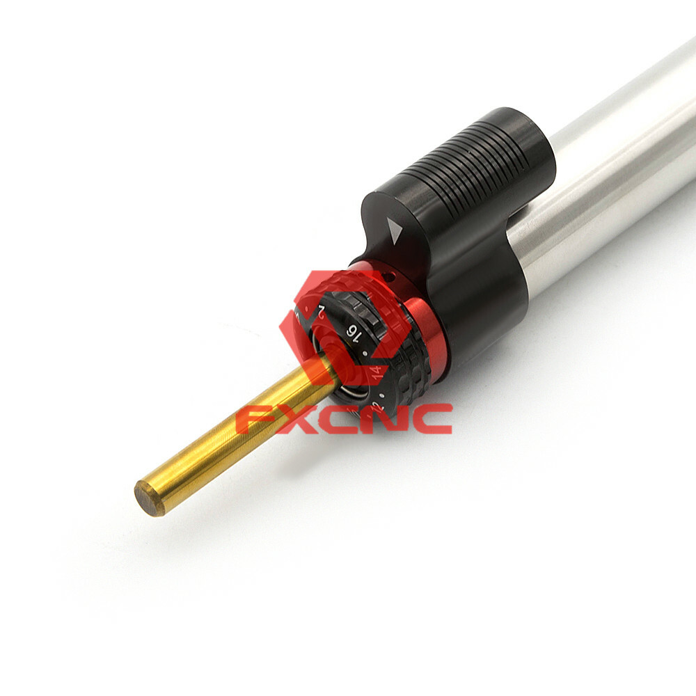 Universal Steering Damper Stabilizer Linear Control Aluminum Silver Motorbike