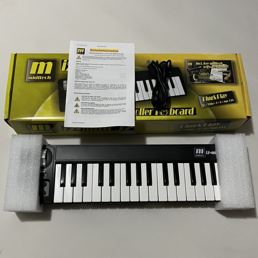 MidiTech i2-mini 32 USB Controller MIDI Keyboard
