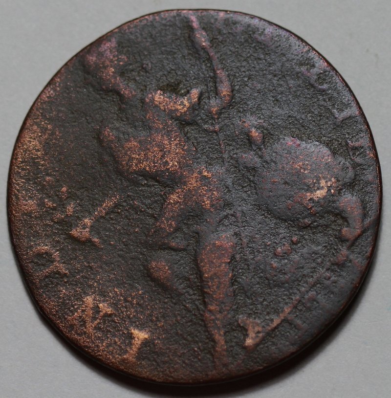 1787 Connecticut Colonial Copper, Horned Bust