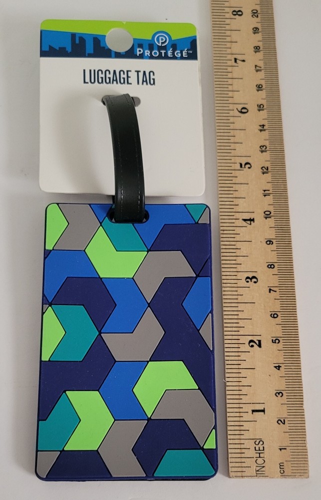 Blue Luggage Tag NWT