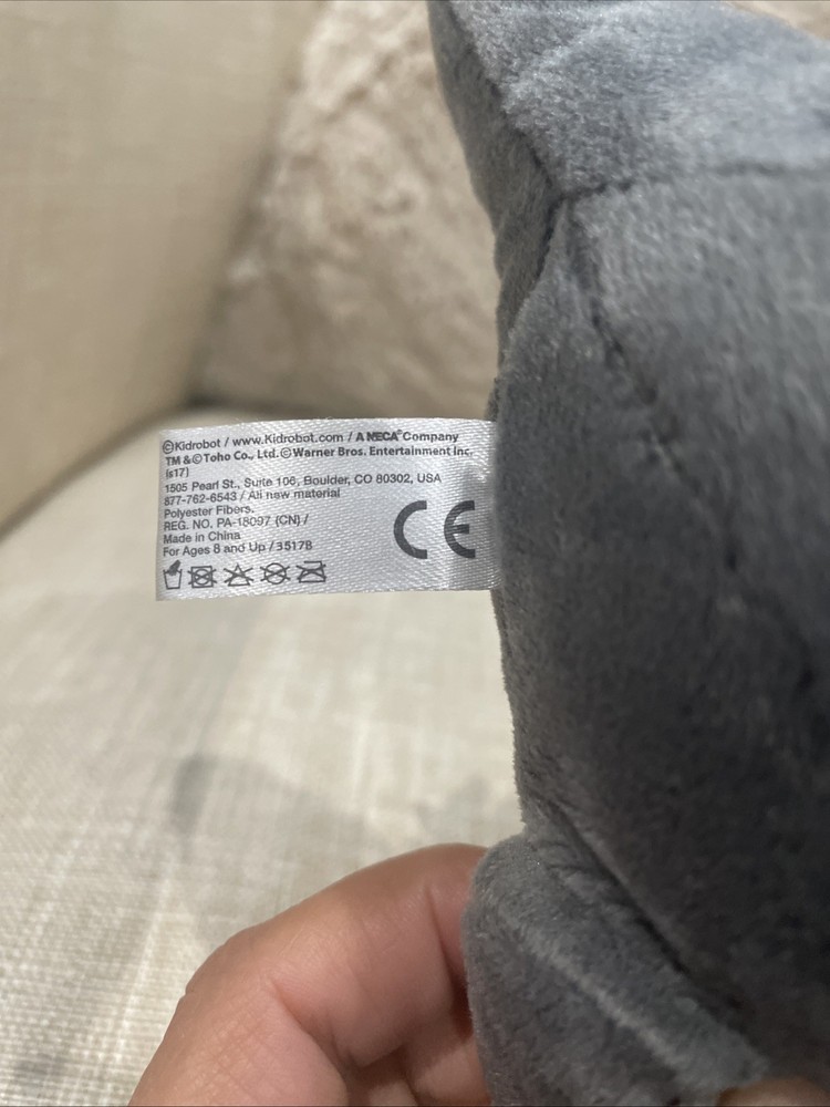 Phunny Godzilla Plush. Kid Robot 2017 With Tag