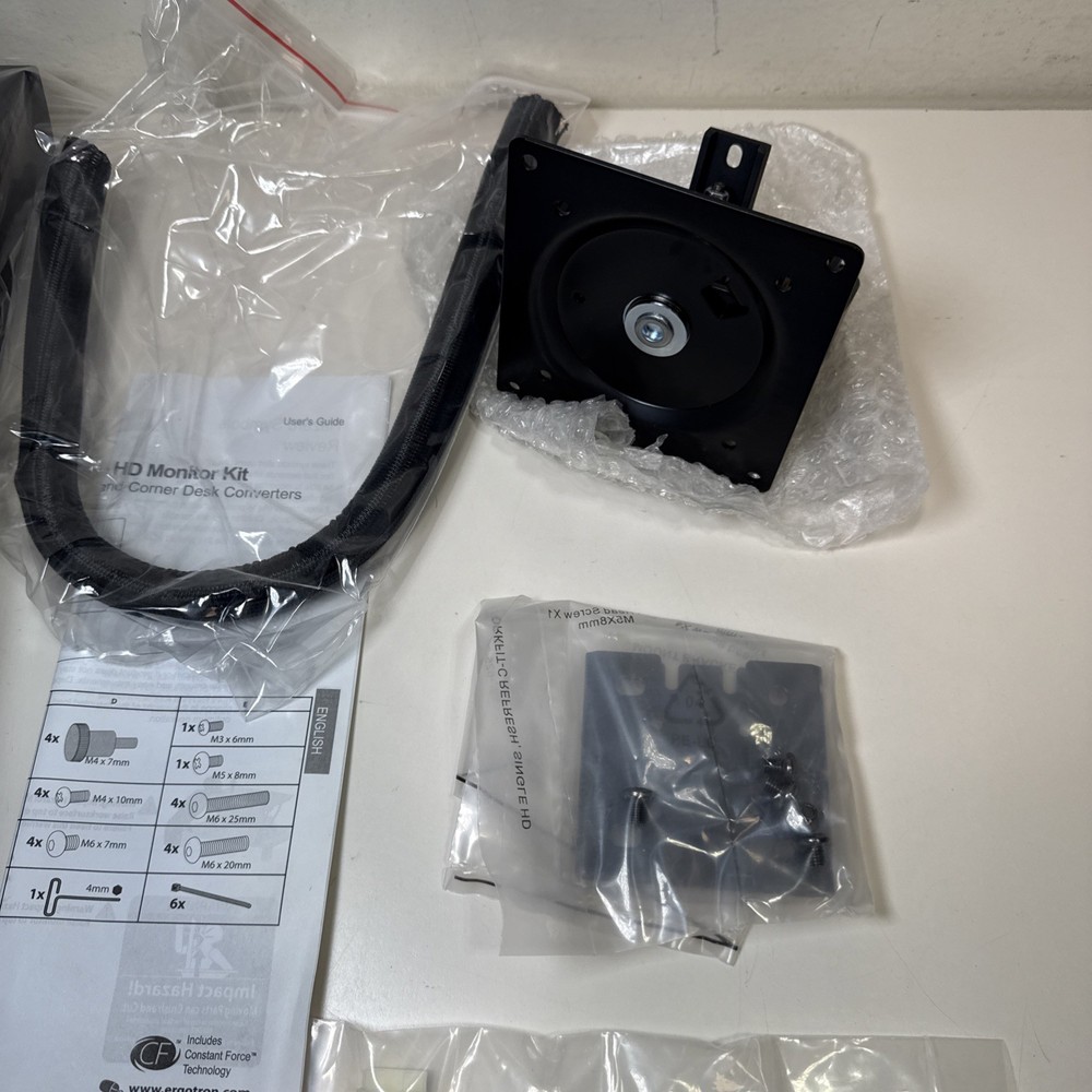 Ergotron Desk Mount for LCD Display - Black (97936085)