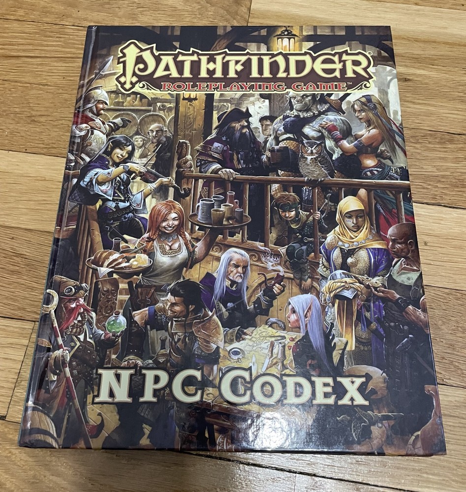 Pathfinder RPG: NPC Codex D&D 3.5 D20 HC Paizo