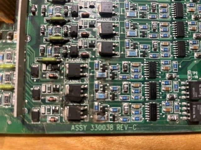Van Dorn 330038 DC Input Circuit Board (#180)