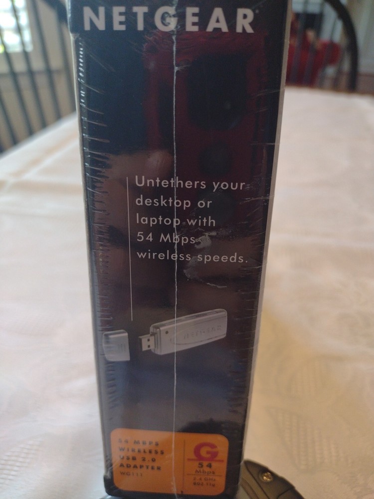 Netgear 54 MBPS Wireless USB 2.0 Adaptor - WG111
