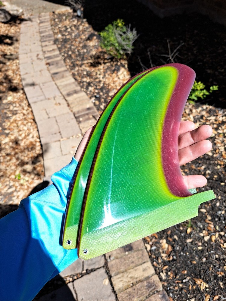 Colorful Surfboard Fin