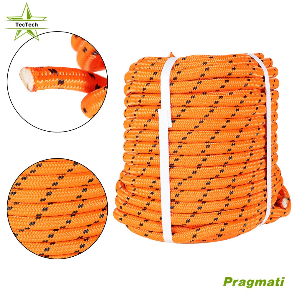 Double Braid Polyester Rope Arborist Bull Tree Rigging Work Utility 1/2"x150'