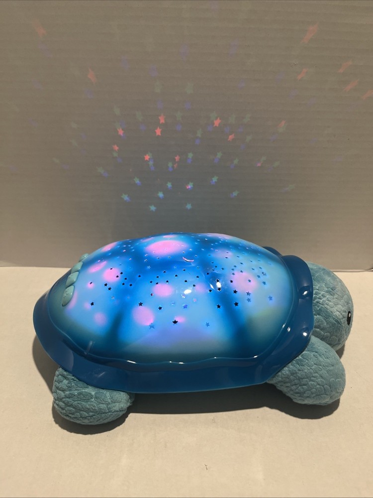 Cloud B Calming Twilight Turtle Projector Nightlight & Music Aqua Blue