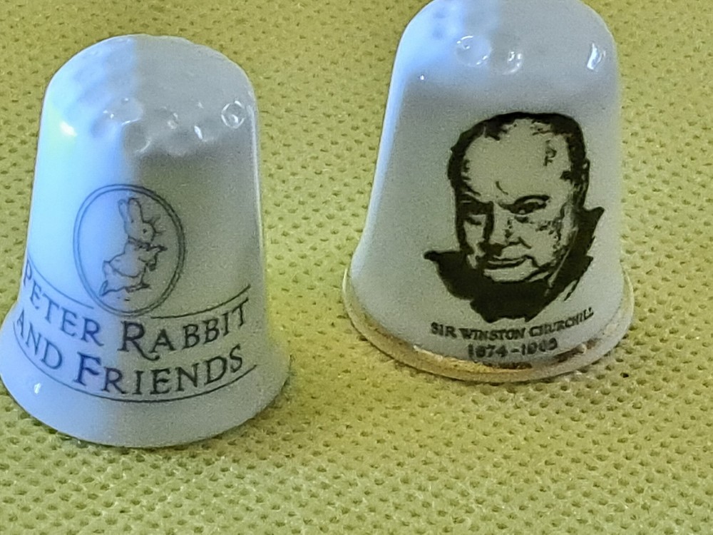 Various Lot Of Thimbles