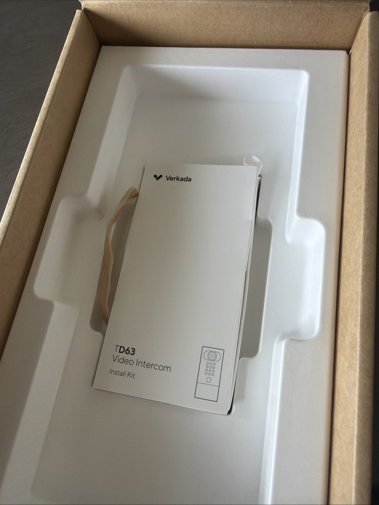 Verkada TD63 Video Intercom – 5MP - Open Box