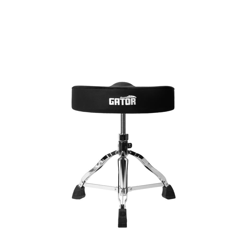 Gator Spindle Drum Throne Saddle Seat, Black
