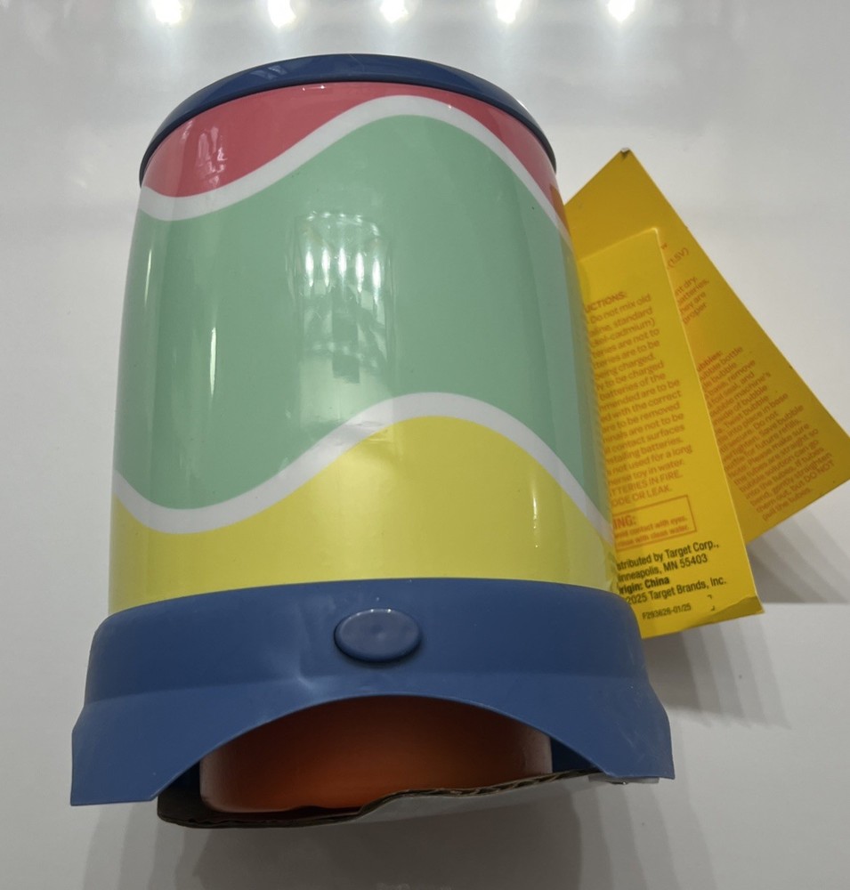 Sun Squad Cyclone Bubble Machine Toy Blower New With Tags