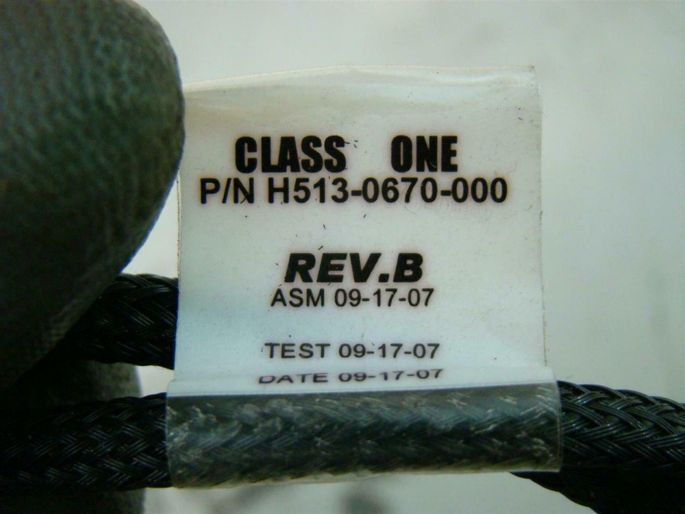 ASM Class One Cable H513-0670-000