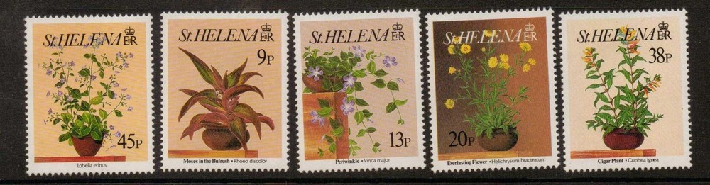 ST.HELENA SG625/9 1993 FLOWERS MNH
