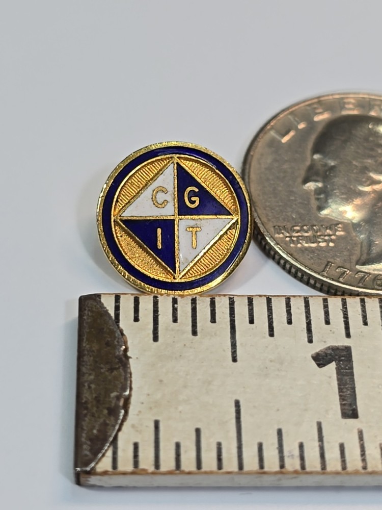 CGIT Lapel Pin Canadian Girls in Training Church-Based Program