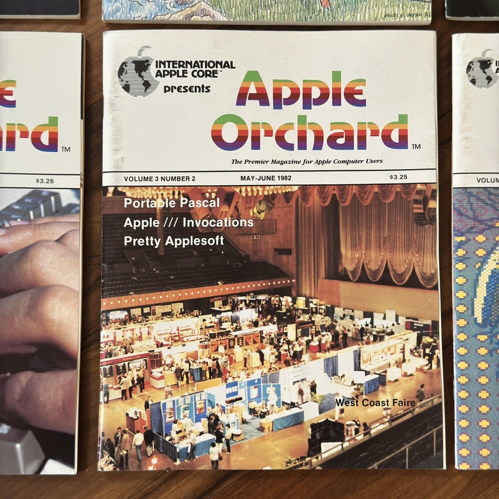 Apple Orchard Magazine Computer 9 issues 1980-1982