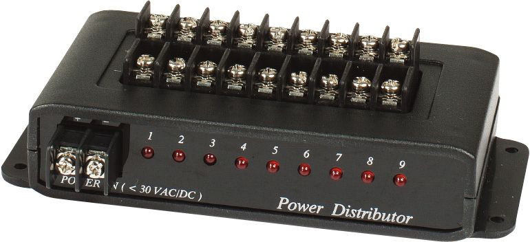 1 Input to 9 Output Power Distribution Box PD009