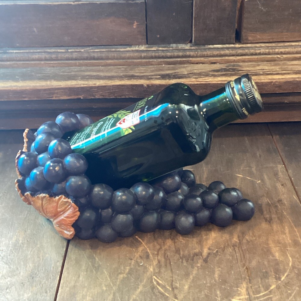 Grape Cluster Bottle Holder And Topper