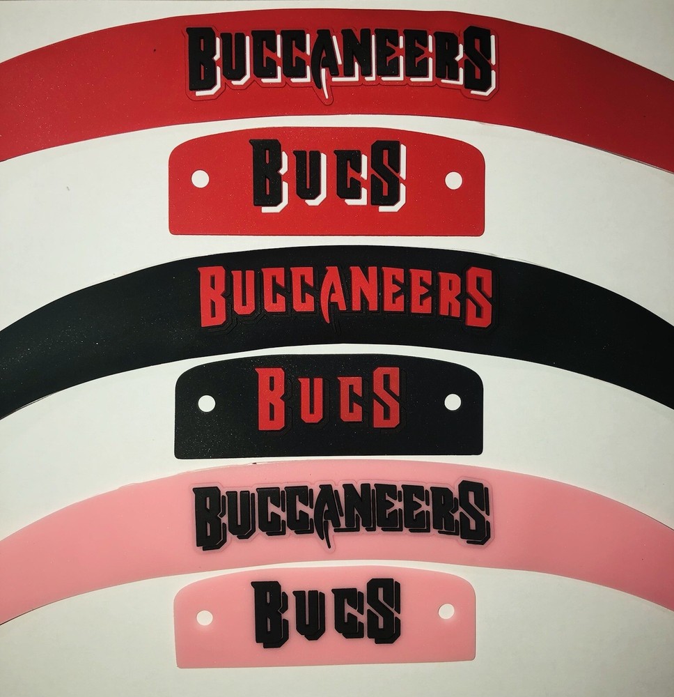 Buccaneers Full Size Speed Helmet 3D Bumpers