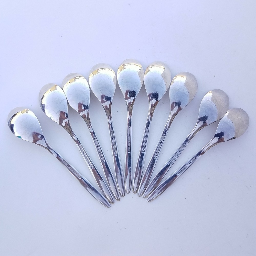 Stainless Sears Spoons 9-Pieces 16cm Long