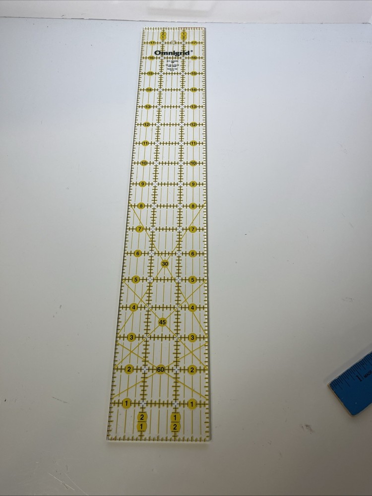 Omnigrid 3 Inch by 18 Inch Angles Ruler