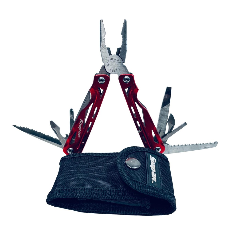 Snap-on Tools 164 Stainless Steel Multi Tool Red