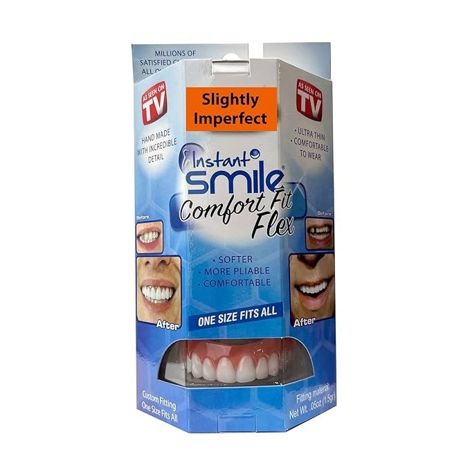 Instant Smile Comfort Fit Flex-Slightly Imperfect