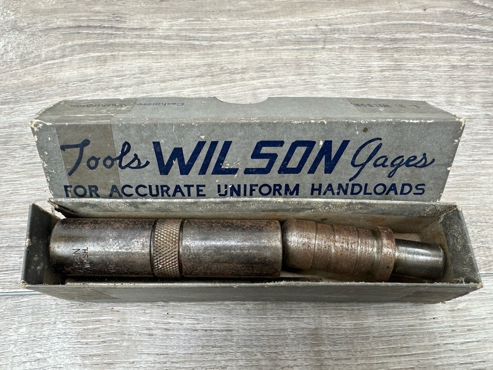 L E Wilson Bushing Type Full Length Sizing Die 30-06