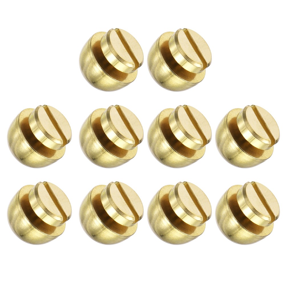 Screw Back Stud Spike (10x6mm) 10pcs, Round Head Stud Rivets