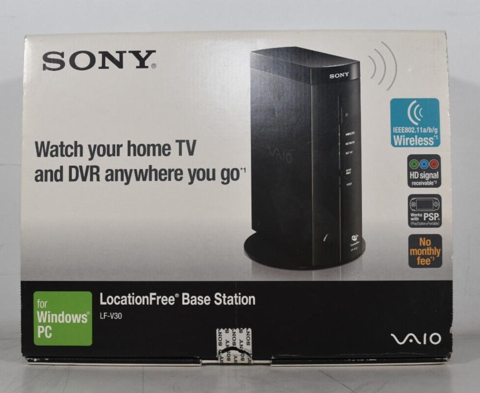 SONY LocationFree Base Station LF-V30 New Open Box