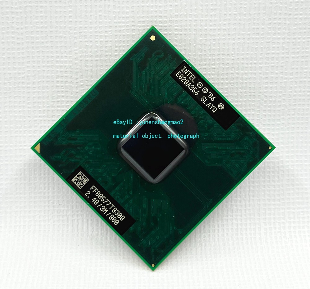 Intel Core 2 Duo T8300 2.4GHz Dual-Core SLAYQ Notebook Processor