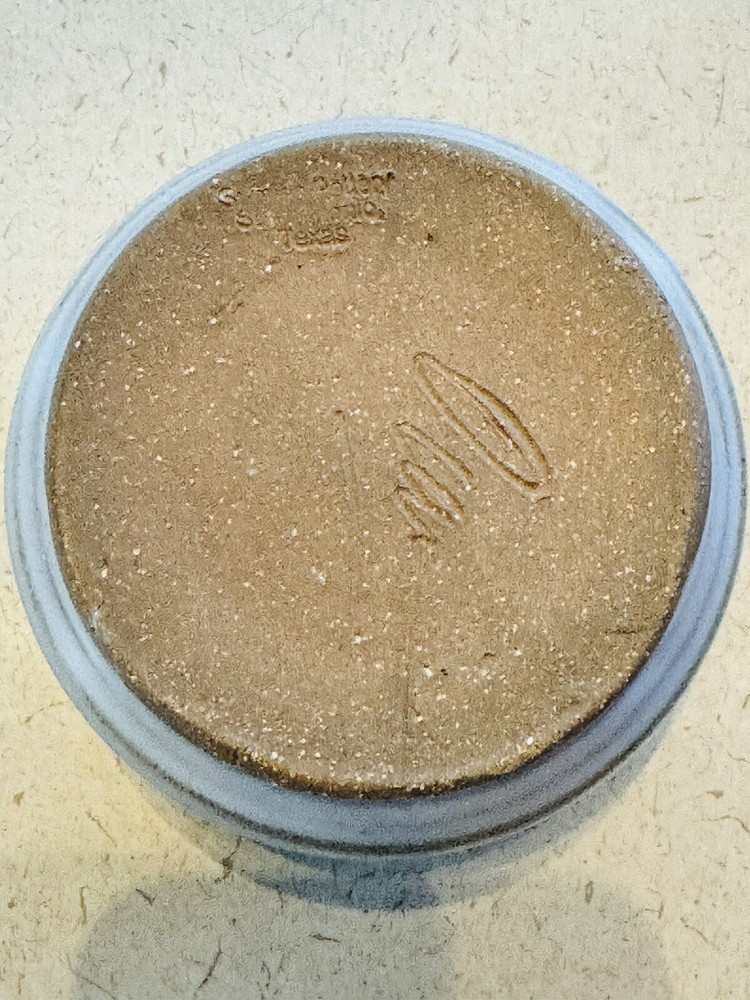 Glazed Aphrodisiacs Pottery Glazed Trinkets Jar Signed Container