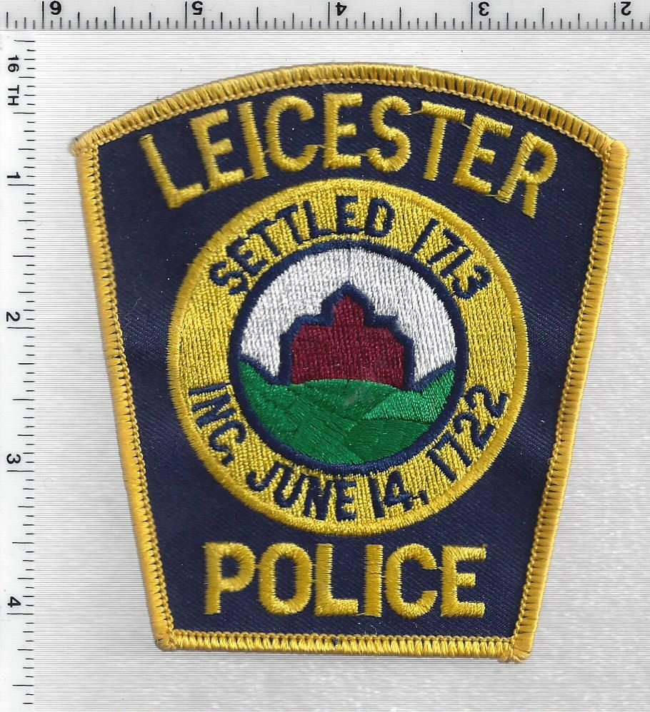 Leicester Police (Massachusetts) 3rd Issue Shoulder Patch