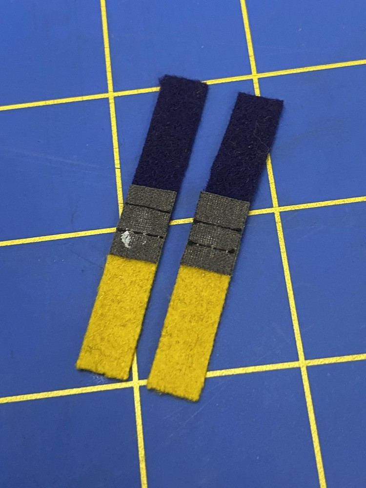 SERVICE FLASH FOR R.A.S.C. YELLOW/BLUE Patch