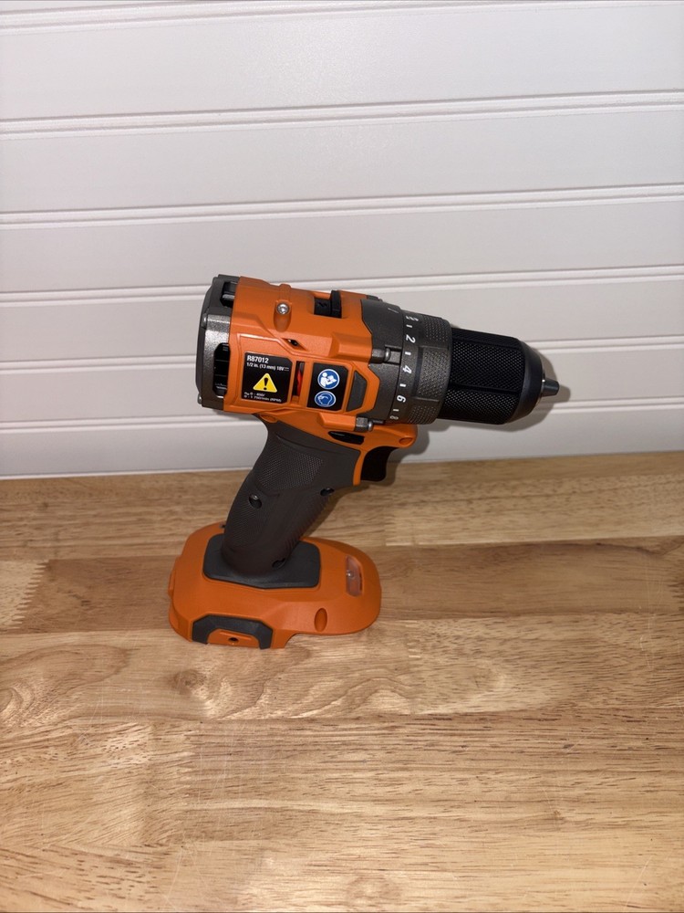 Ridgid 18V Subcompact 1/2 in Drill Driver Brushless Tool Only Model R87012B