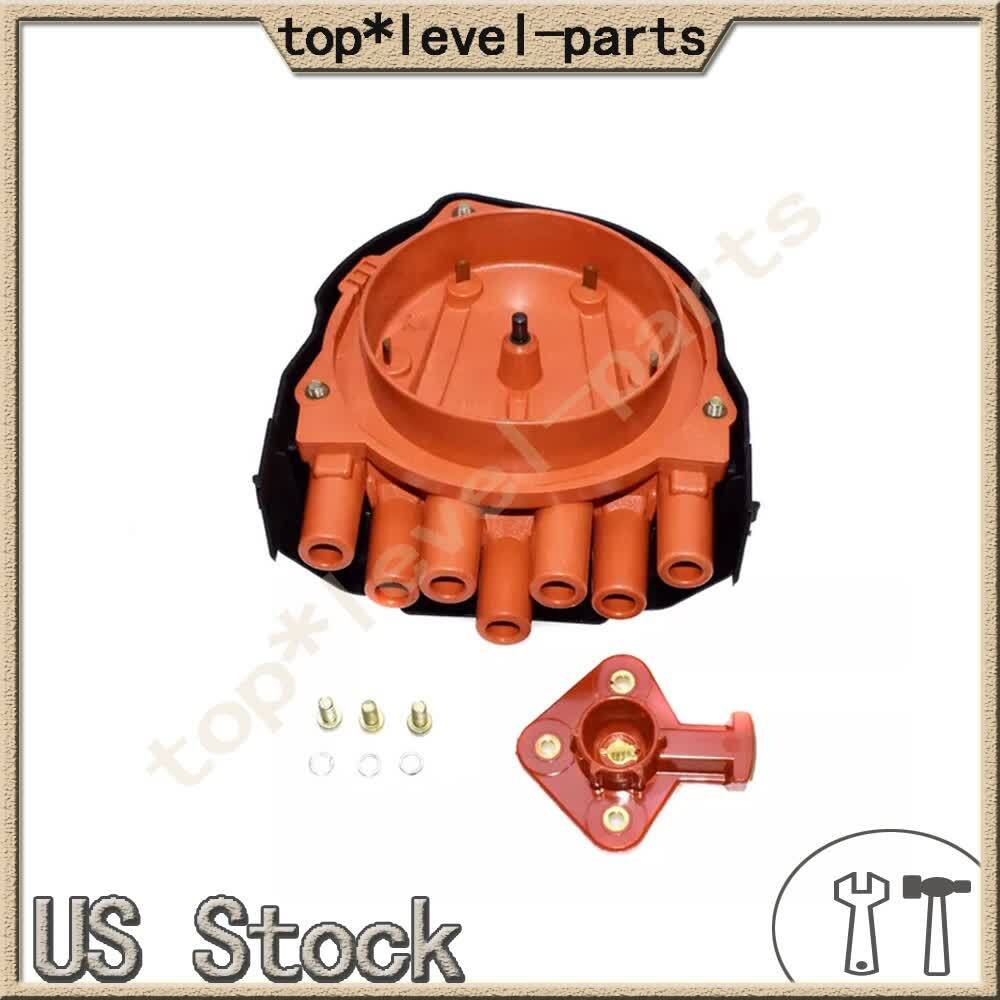 For BMW E30 E31 E32 E34 E23 E24 E28 M5 Distributor Cap & Rotor 12111734110 US